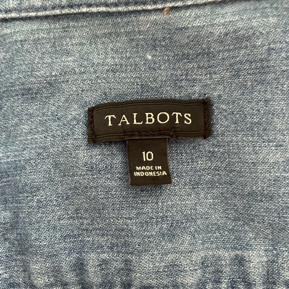 Talbots Denim Top - Picture 4 of 4